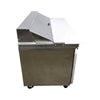 Glacier GST-60-16 Refrigerated Prep Table - 2 Solid Door - 60 Inch