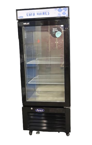 Atosa MCF8726GR Refrigerator - 1 Glass Door