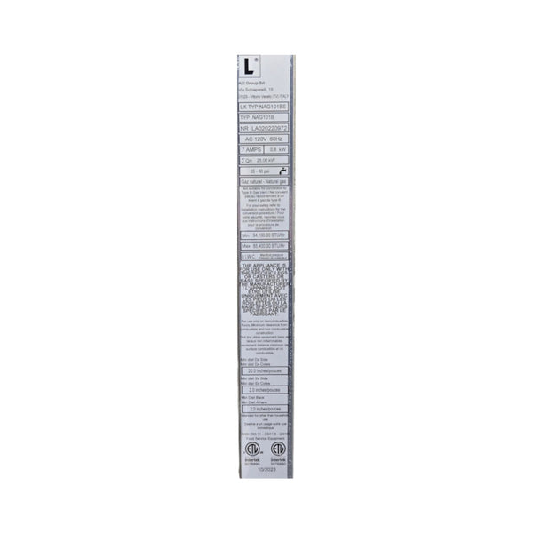 Lainox NAG101B Half Size Combi Oven - Nat Gas