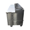 EFI CPDR3-93VC Refrigerated Pizza Prep Table - 3 Solid Door - 93 Inch