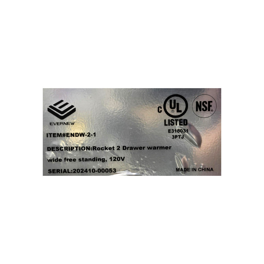 Omcan ENDW-2-1 Food Warmer