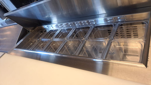 EFI CSDR2-48VC Refrigerated Prep Table - 2 Door - 48''
