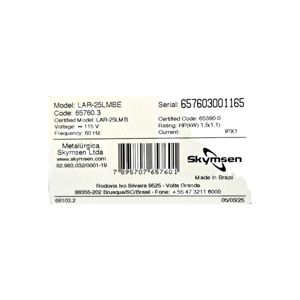 Skyfood LAR-25LMBE Floor Food Blender