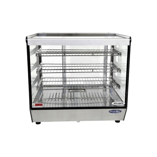 Atosa CHDS-53 Countertop Heated Square Display Case - 27 Inch