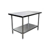 Stainless Steel Work Table  - 30 Inch x 48 Inch