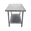 Stainless Steel Work Table  - 30 Inch x 48 Inch