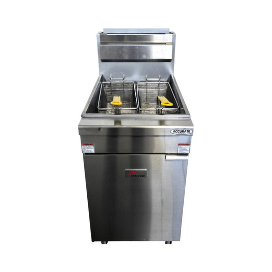Turbo-Range TR-F5R-NG 75-80lb Natural Gas Deep Fryer