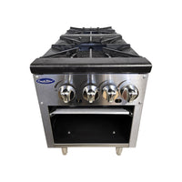 Atosa ATSP-18-2 Double Stock Pot - 18 Inch - Nat Gas