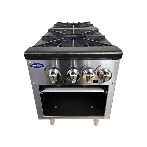Atosa ATSP-18-2 Double Stock Pot - 18 Inch - Nat Gas