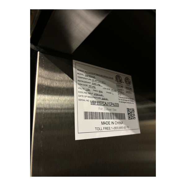 Atosa MBF8507GR Reach-In Refrigerator