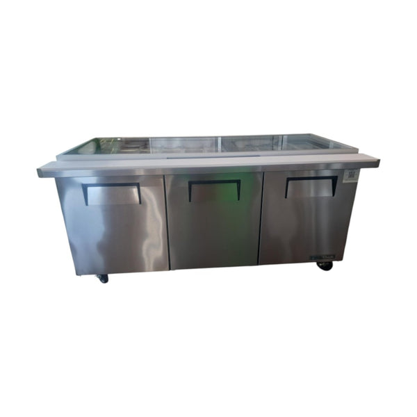 True TSSU-72-30M-B-ST-HC Sandwich Prep Table