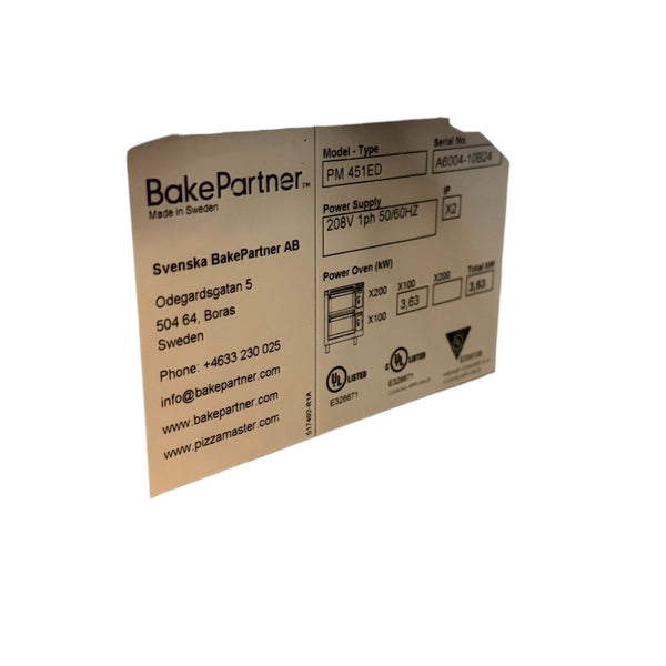 Pizza Master PM451ED Electric Single Deck Countertop Pizza Oven