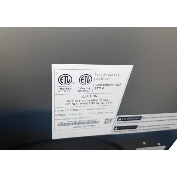 Atosa ATHC-18-P Heated Insulated Cabinet