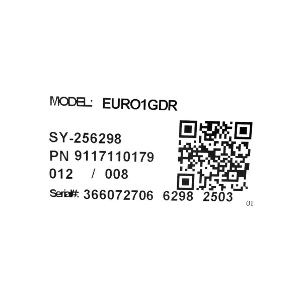 Eurodib EURO1GRD Refrigerator - 1 Glass Door