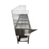 Omcan NH-5-240 Steam Table - 5 Well with Sneeze Guard