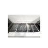 Omcan NH-5-240 Steam Table - 5 Well with Sneeze Guard