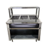 Emerald STM44PSE Electric Single Tank Steam Table - 44 Inch