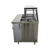Emerald STM44PSE Electric Single Tank Steam Table - 44 Inch