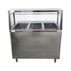 Emerald STM44PSE Electric Single Tank Steam Table - 44 Inch