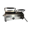 Eurodib SFE02365 Double Groved Sandwich Grill - 10 Inch