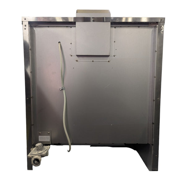 Omcan 48080 Pizza Oven - Single Chamber - Nat Gas