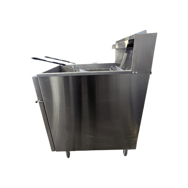 EFI RCTFS-40-NG 40 Lb Floor Fryer - Nat Gas - Never Used