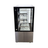 Omcan RS-CN-0271-S Square Glass Floor Refrigerated Display Case - 36 Inch