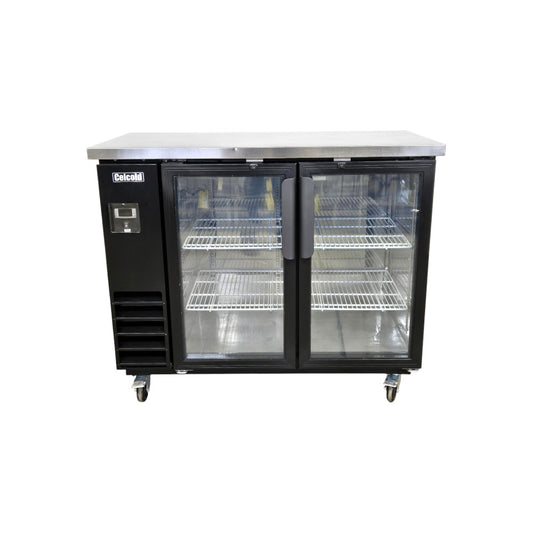 Celcold CBB48G Back Bar Cooler - 2 Glass Door - 49 Inch