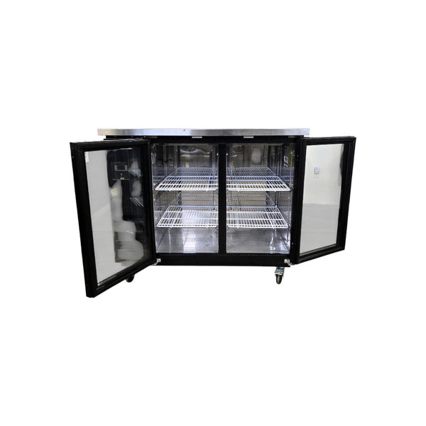 Celcold CBB48G Back Bar Cooler - 2 Glass Door - 49 Inch