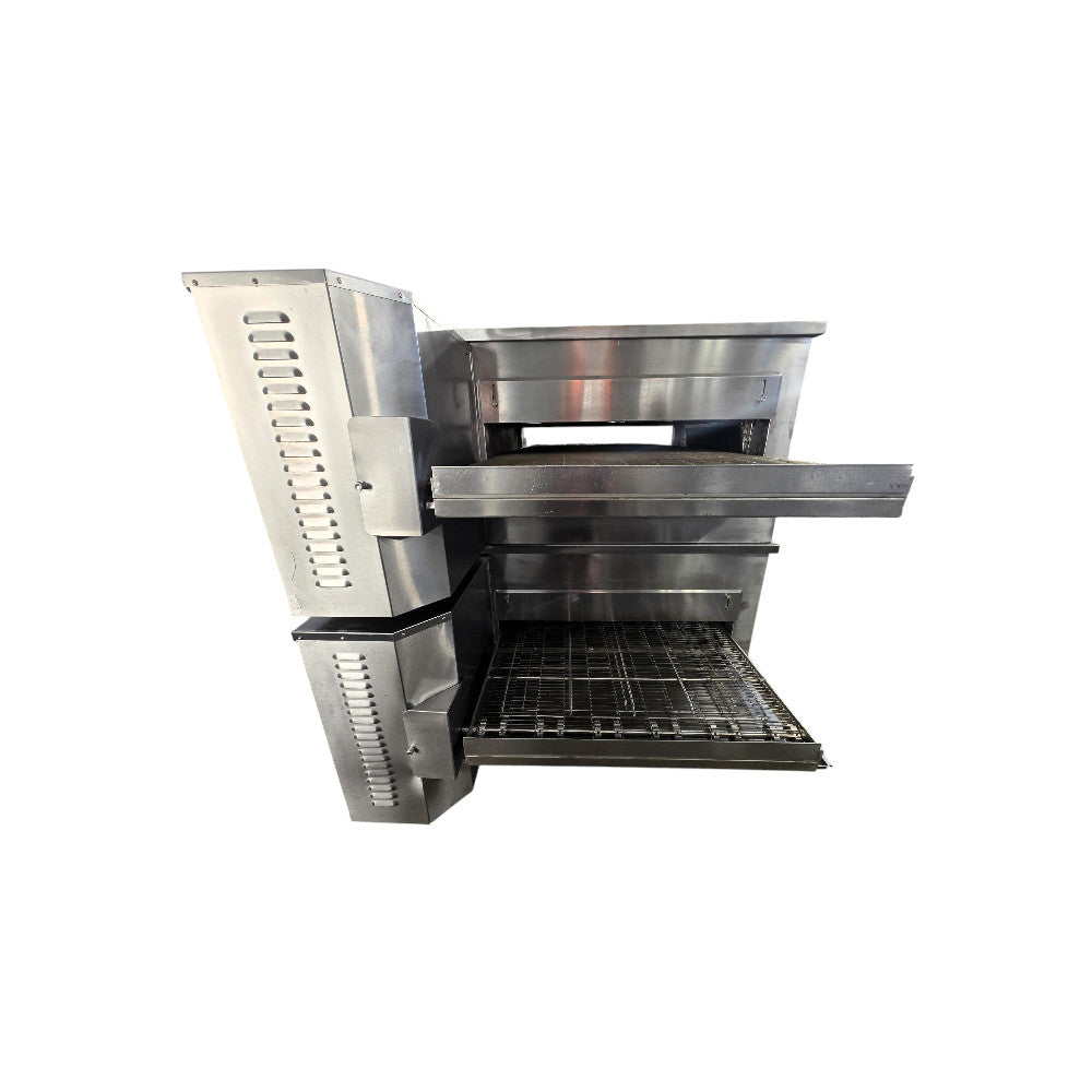 Zesto CG3632 Double Stacked Conveyor Pizza Oven - Nat Gas