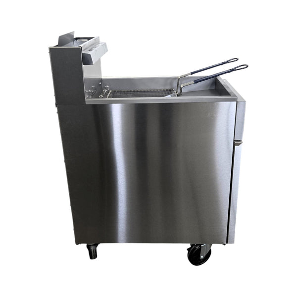 Atosa ATFS-40ES 40lb Deep Fryer - Nat Gas- Never Used