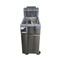 Atosa ATFS-40ES 40lb Deep Fryer - Nat Gas- Never Used