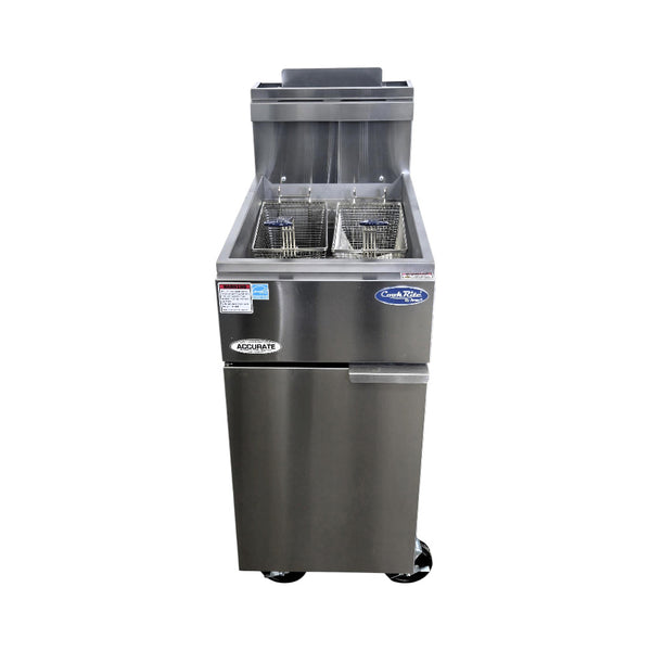 Atosa ATFS-40ES 40lb Deep Fryer - Nat Gas- Never Used