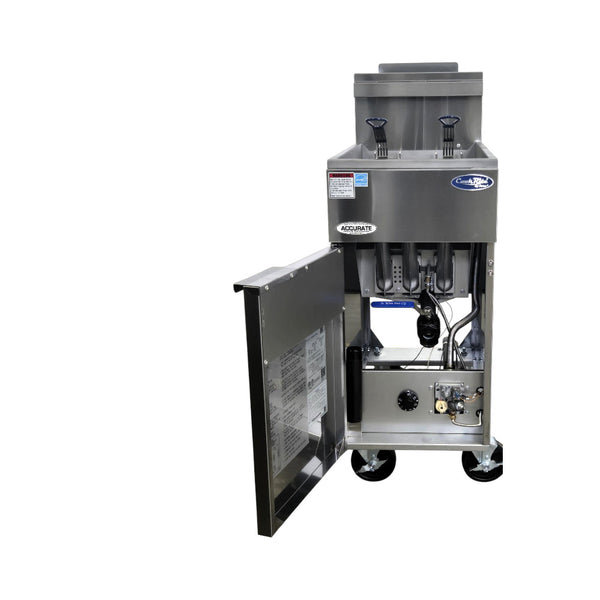 Atosa ATFS-40ES 40lb Deep Fryer - Nat Gas- Never Used