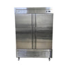 Glacier GR-2 Upright Refrigerator - 2 Solid Door - 55 Inch
