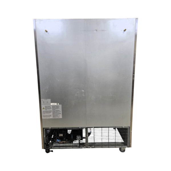 Glacier GR-2 Upright Refrigerator - 2 Solid Door - 55 Inch