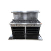 Inferno IR60-10B Gas Range with 10 Open Burners and 2 Ovens - 60 Inch - Propane