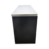 Glacier GBB-73GSD Back Bar Cooler - 3 Sliding Glass Door - 70 Inch