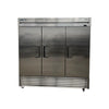 TRUE T-72-HC Refrigerator - 3 Solid Door - Cosmetic Damage
