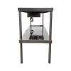 EFI Double Overshelf with Omcan FW-CN-0003-B Heat Lamp