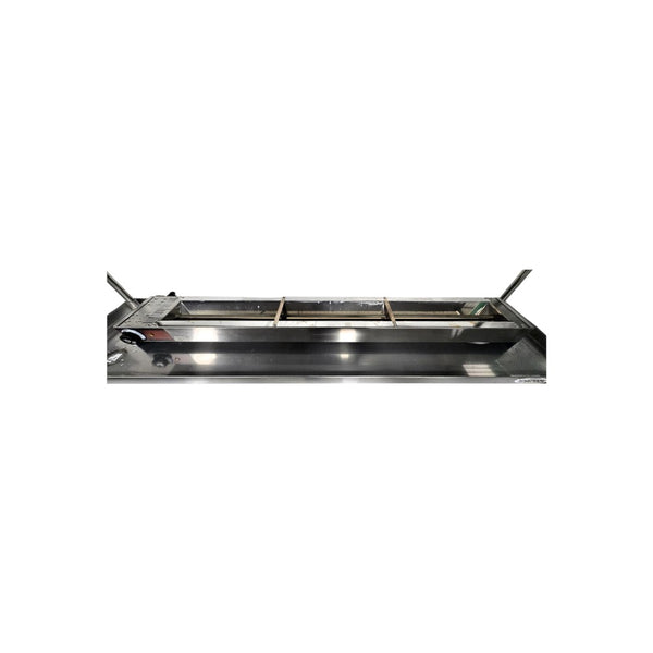 EFI Double Overshelf with Omcan FW-CN-0003-B Heat Lamp