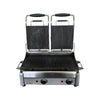 Eurodib SFE02365 Double Groved Sandwich Grill - 10 Inch