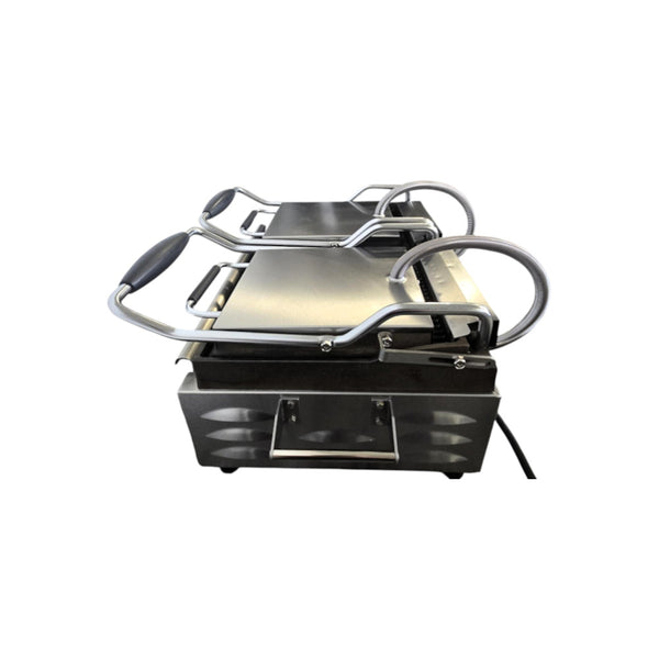 Eurodib SFE02365 Double Groved Sandwich Grill - 10 Inch