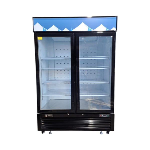 EFI - C2-54GDVC - Fridge - 2 Glass Door - 54 Inch