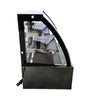 EFI CGCM-4747 Curved Glass Refrigerated Display Case - 47 Inch