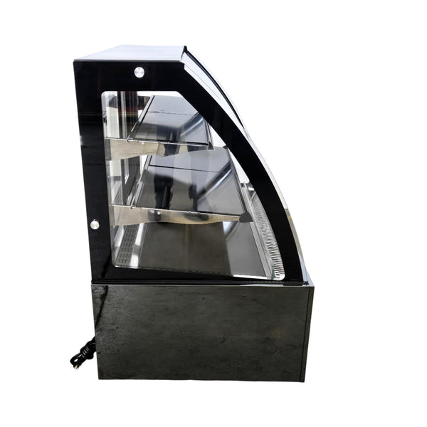 EFI CGCM-4747 Curved Glass Refrigerated Display Case - 47 Inch