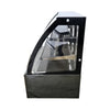 EFI CGCM-4747 Curved Glass Refrigerated Display Case - 47 Inch
