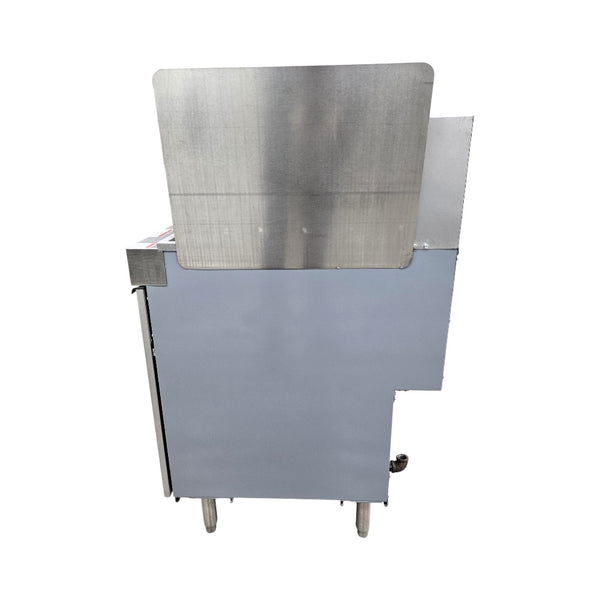 Vulcan LG300-1 Natural Gas Floor Fryer with Splash Guard
