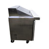 EFI CMDR2-48VC Megatop Refrigerated Prep Table - 2 Solid Door - 48 Inch