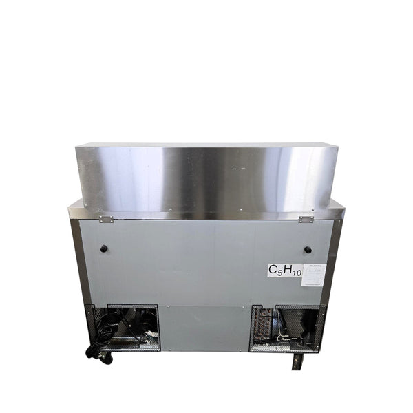 EFI CMDR2-48VC Megatop Refrigerated Prep Table - 2 Solid Door - 48 Inch